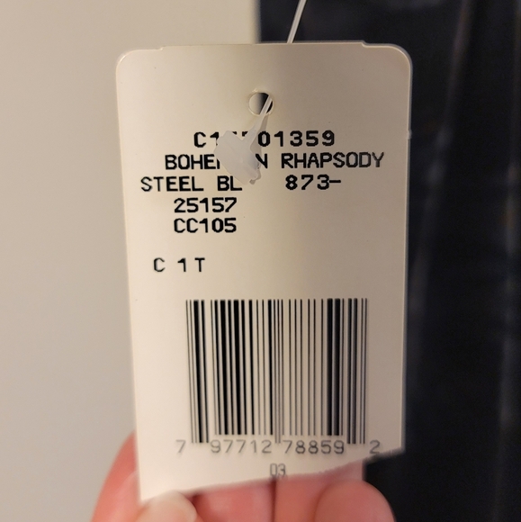 C - Rare find vintage Ralph by Ralph Lauren velvet & silk bohemian rhapsody … - Picture 7 of 7